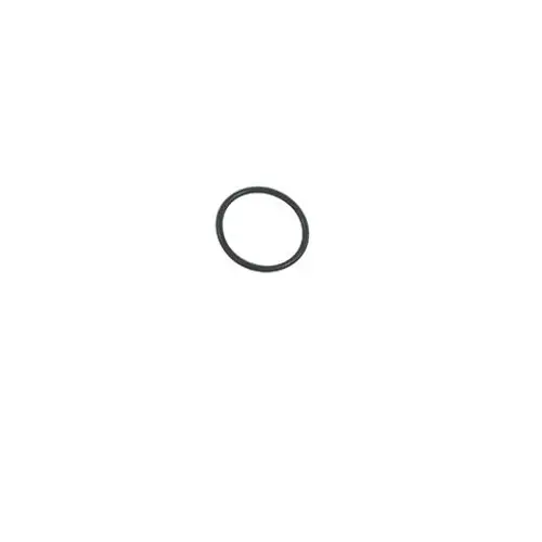 Schwarzer O-Ring von Kludi, rund und aus NBR-Material, auf weißem Hintergrund.